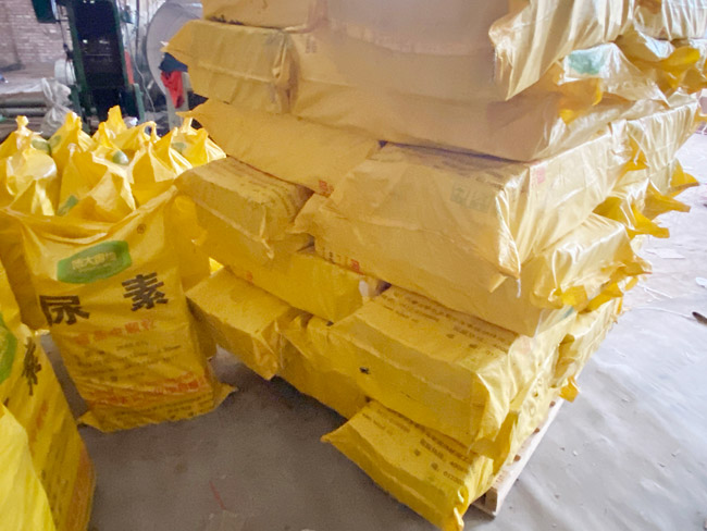 大量庫存及裝車